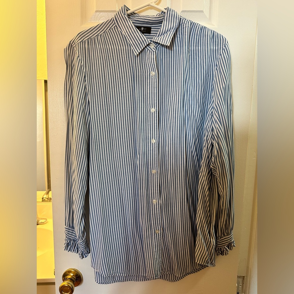 Women’s Striped Button up